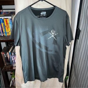 Gray Star Wars Dry-Fit Shirt
